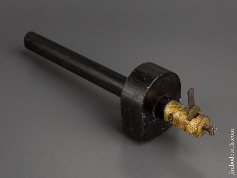 10 1/4 inch MARPLES Ebony & Brass Slitting Gauge - 83582