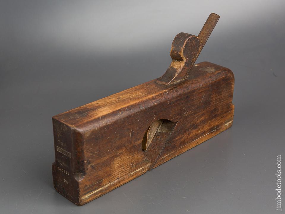 Unusual Eleven inch Rabbet Plane by E. TAME - 83584