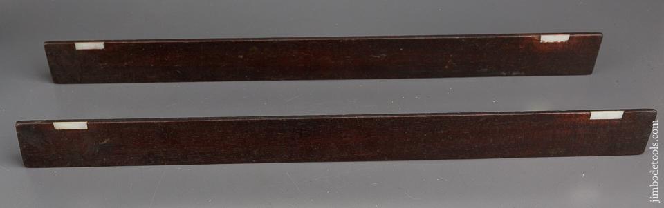 19 inch Mahogany and Mother of Pearl Winding Sticks - 83585