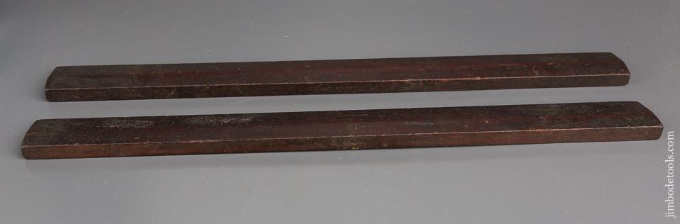 19 inch Mahogany and Mother of Pearl Winding Sticks - 83585
