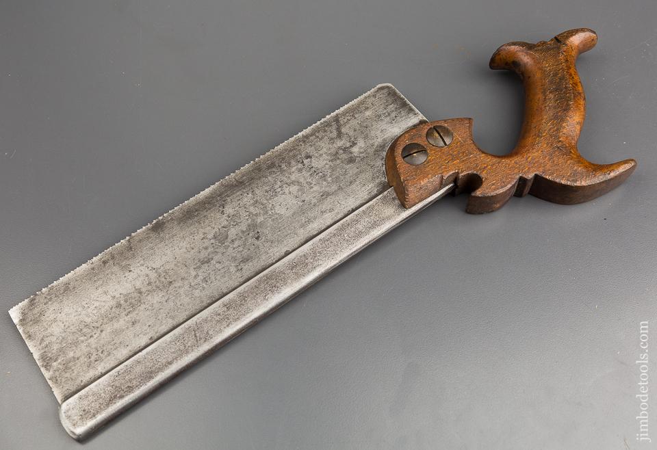 Just Sharpened! 16 point 10 inch Crosscut W. TYZACK & SONS & TURNER Back Saw FINE - 83596R