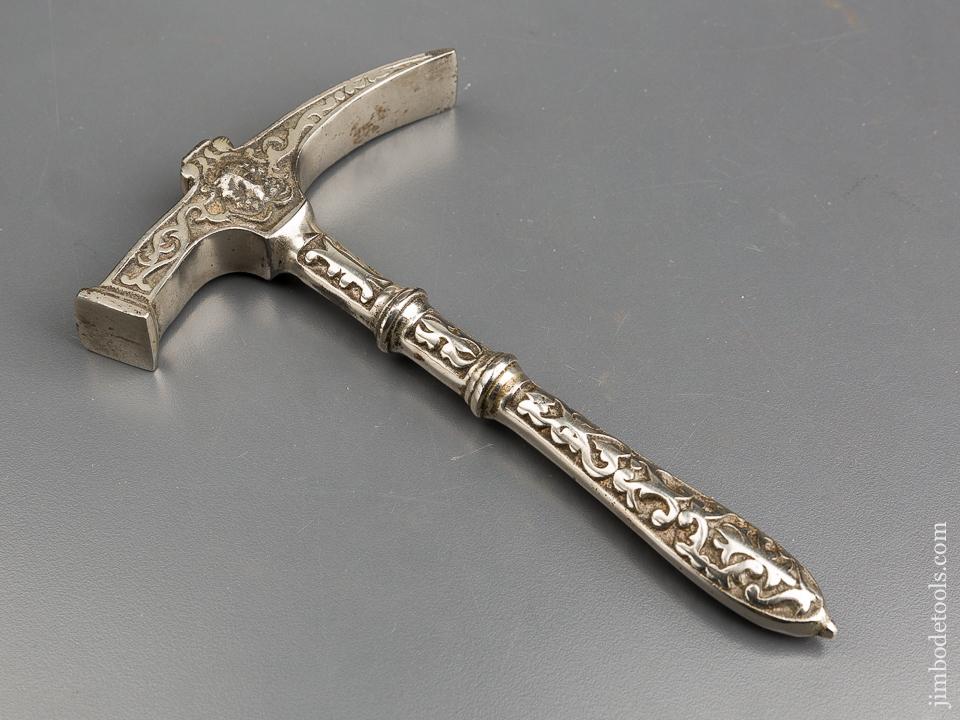 Beautiful Ornate 7 1/2 inch HENNIG September 17, 1901 Patent Hammer - 83599R