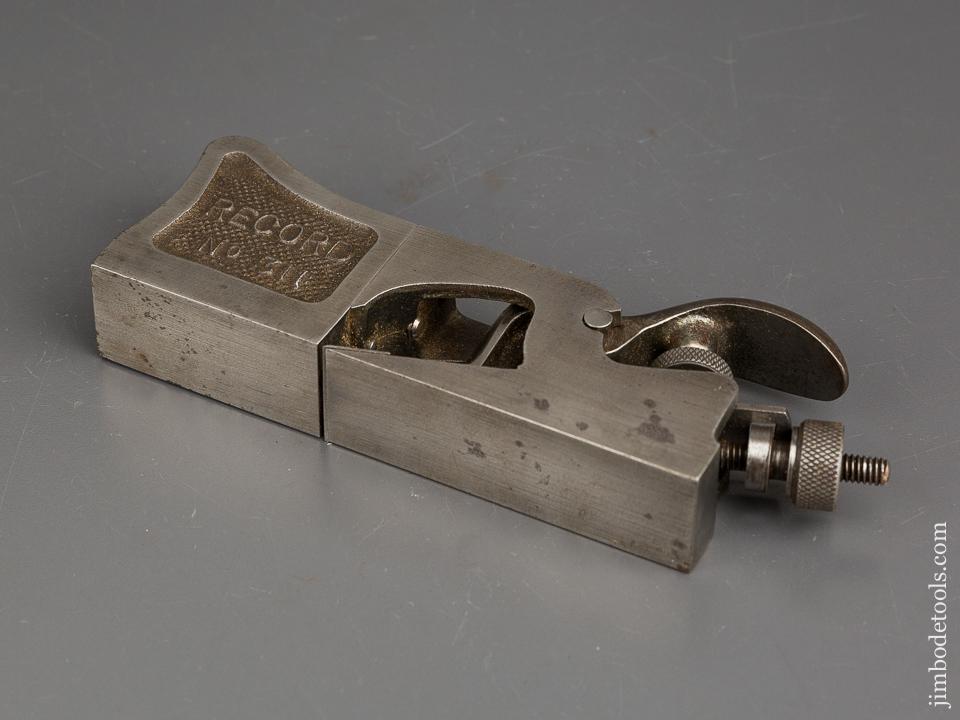 RECORD No. 311 Shoulder Plane with Both Noses! FINE - 83619