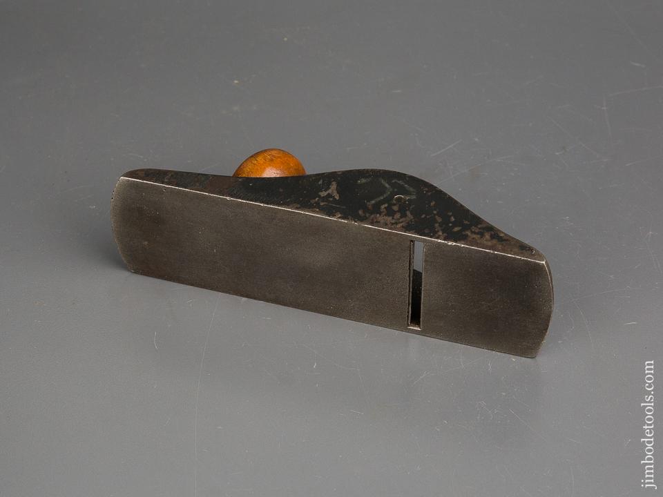 Rare! A. LAWSON 2 x 6 3/4 inch Block Plane circa 1945-50 with Beech Knob - 83641