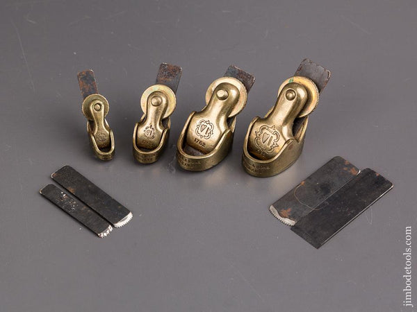 Graduated Set of Four Violin Maker's Planes by W.E. HILL & SONS 1762 - 83643U