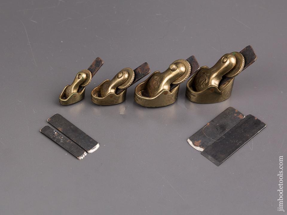 Graduated Set of Four Violin Maker's Planes by W.E. HILL & SONS 1762 - 83643U