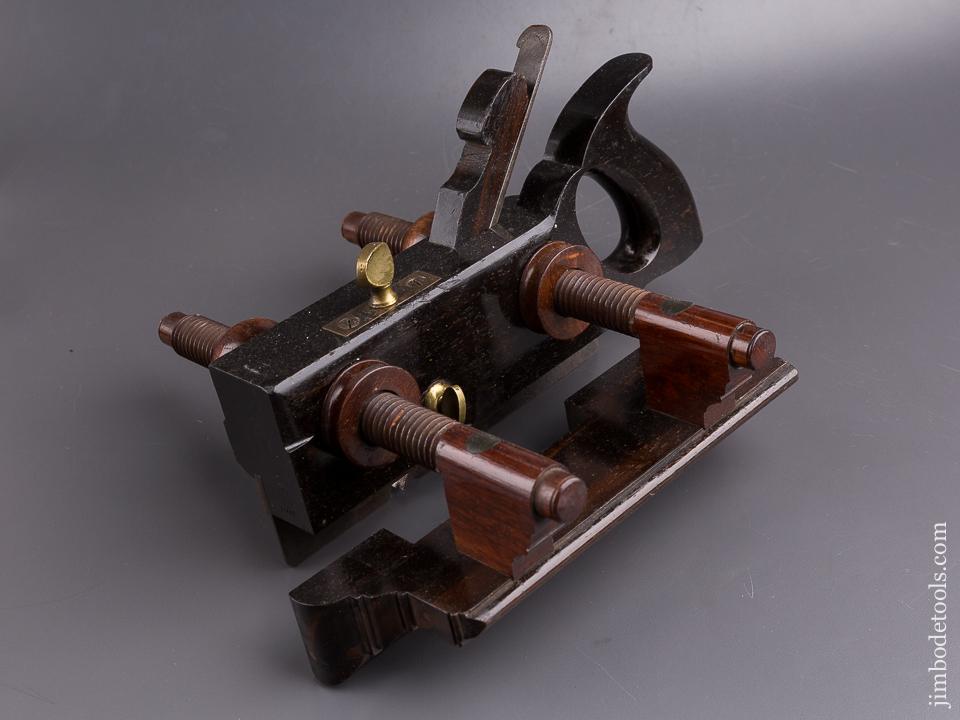 Rare! OHIO TOOL CO No. 108 Ebony Plow Plane = 83651