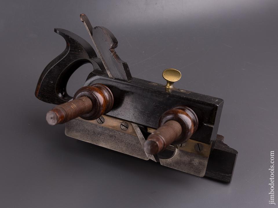 Rare! OHIO TOOL CO No. 108 Ebony Plow Plane = 83651