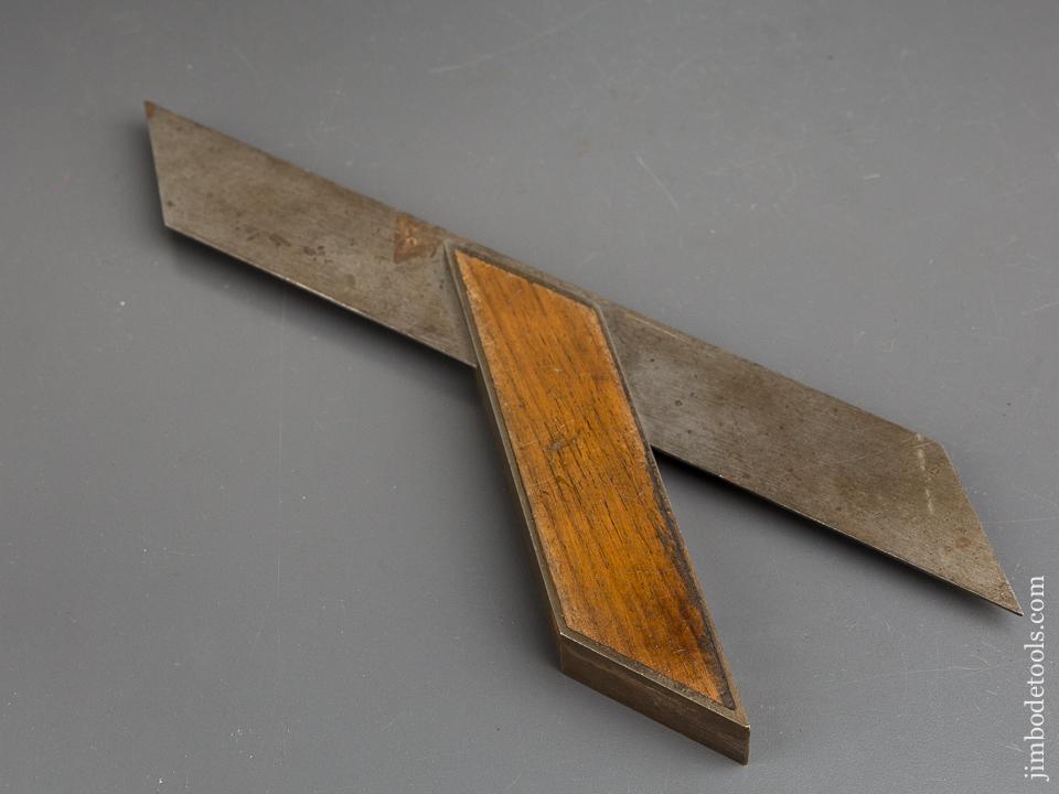 STANLEY No. 16 Type One Miter Square 10 inch Size circa 1871-1902 - 83653