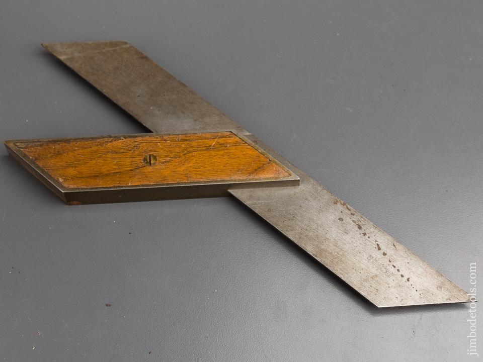 STANLEY No. 16 Type One Miter Square 10 inch Size circa 1871-1902 - 83653