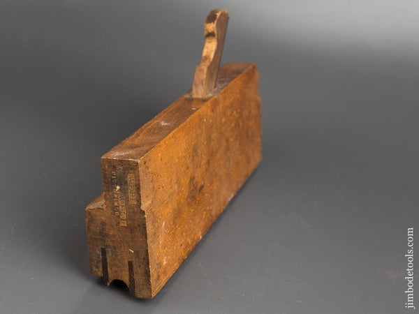 5/8 inch Side Bead Molding Plane by WEBB & GAMWELL Pittsfield, MA circa 1850 *** - 83660