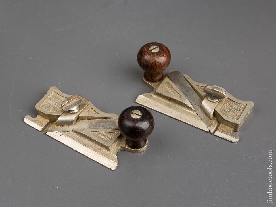 STANLEY No. 98 & 99 Side Rabbet Planes NEAR MINT - 83663