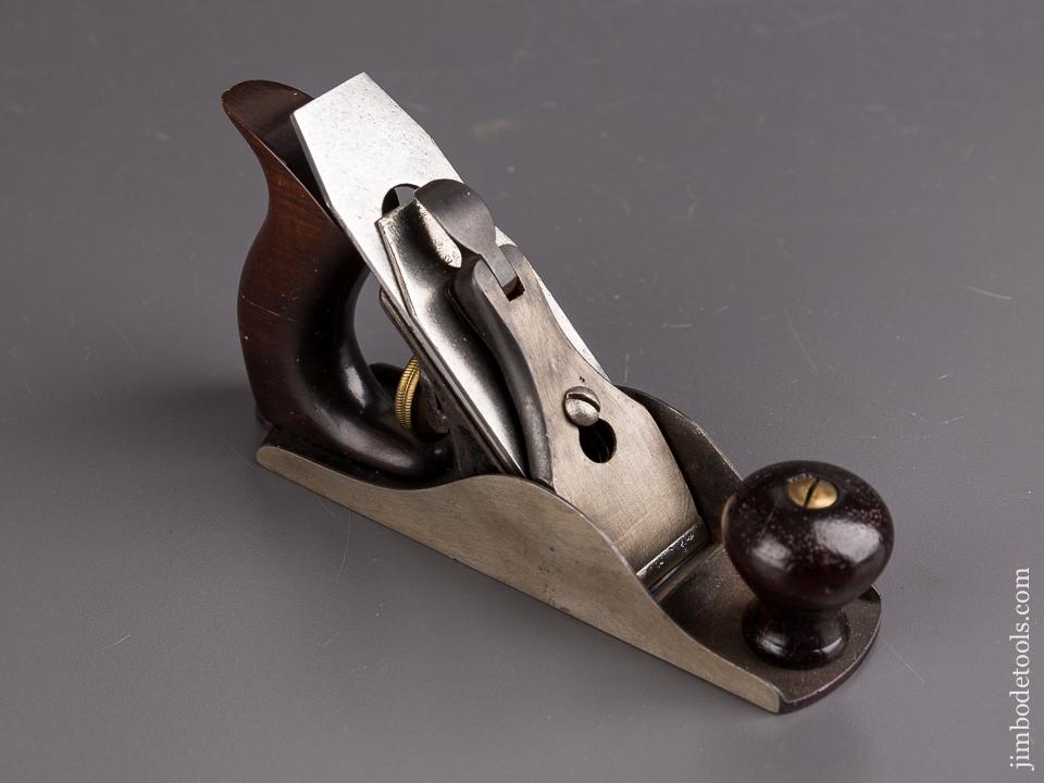 STANLEY No. 1 Smooth Plane First Type with "H" Frog Receiver and "A"� Logo Iron! - 83669