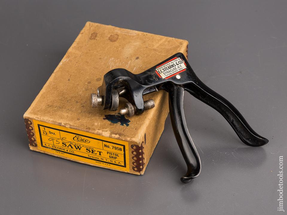 STEARNS No. 795B Saw Set with Decal in Original Box - 83680