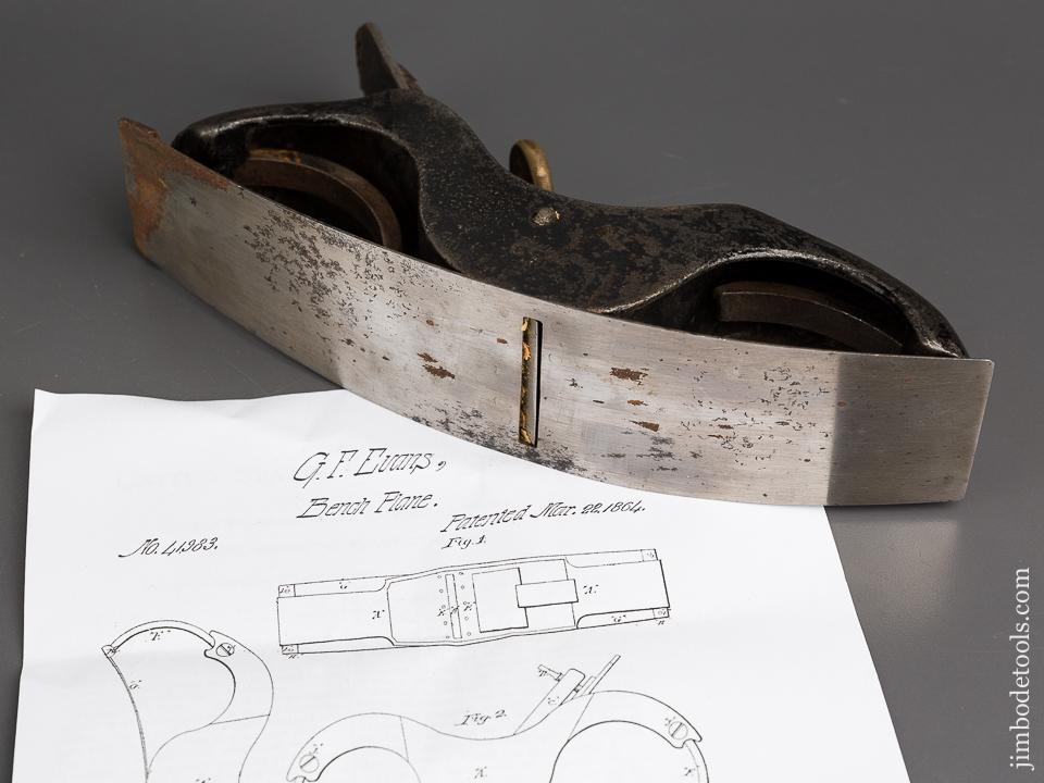 EVANS Patent March 22, 1864 Circular Plane - 83684
