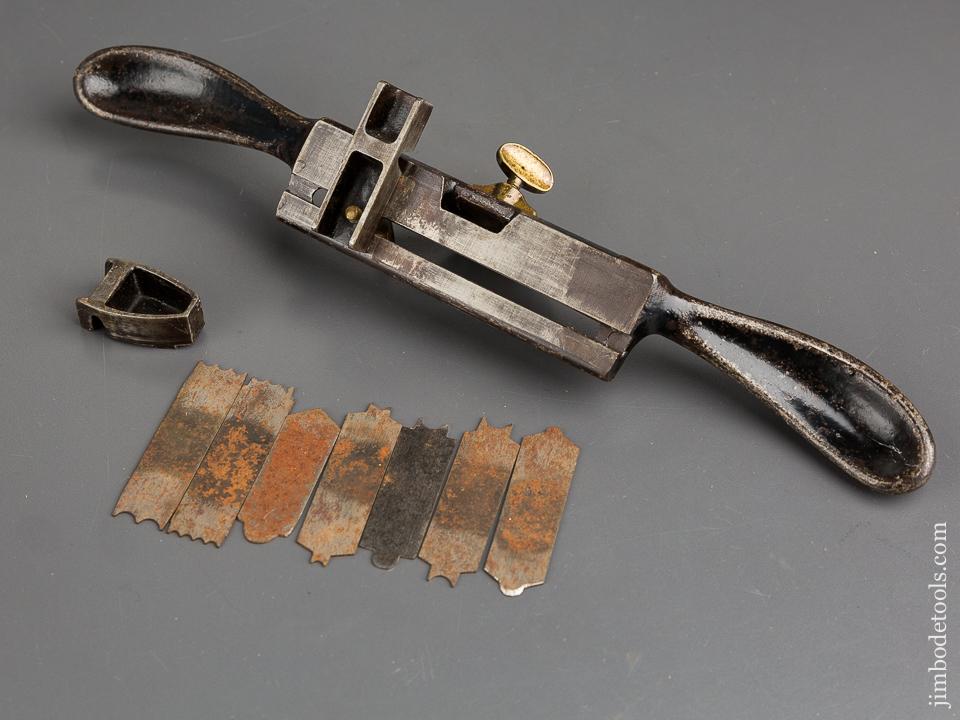 STANLEY No. 66 Type One Hand Beader with Two Fences & Seven Cutters - 83696