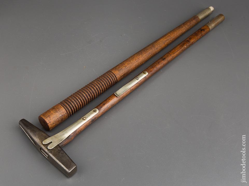 Signed 36 inch A. ROBERTSON Patent November 2, 1886 Bill Poster's Hammer - 83707