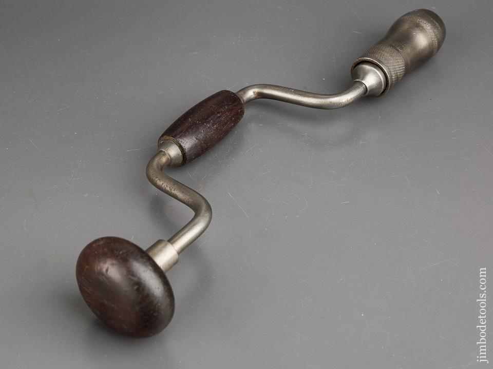 Rare! MILLERS FALLS No. 15 Rosewood Handled Bit Brace - 83714