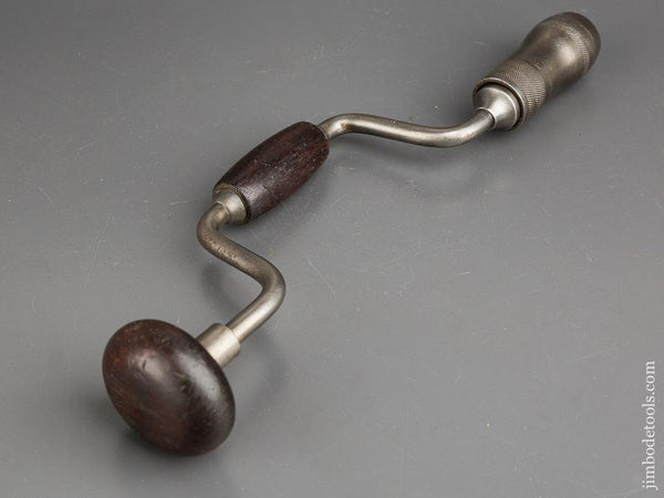 Rare! MILLERS FALLS No. 15 Rosewood Handled Bit Brace - 83714