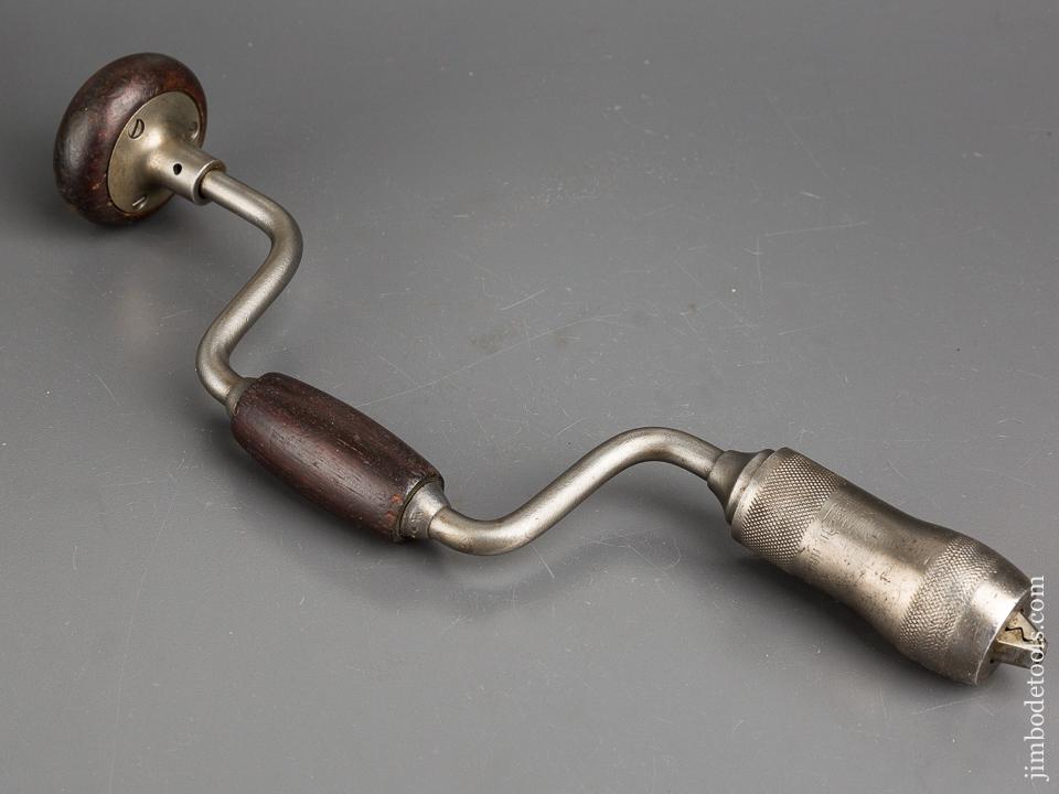 Rare! MILLERS FALLS No. 15 Rosewood Handled Bit Brace - 83714