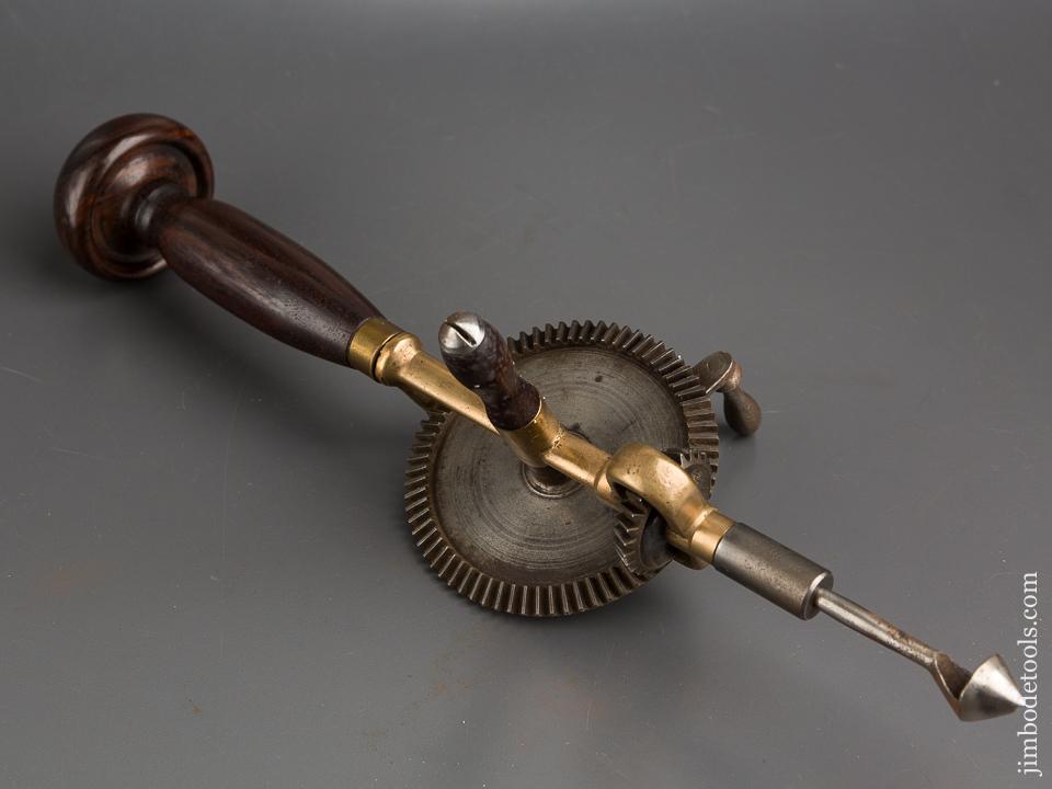 Fancy Rosewood and Boss Geared Drill - 83724