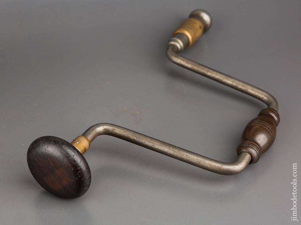 Rare! JOHNSON Patent October 14, 1884 DAVIS LEVEL & TOOL CO Brace - 83735