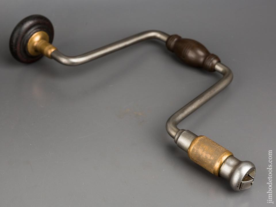 Rare! JOHNSON Patent October 14, 1884 DAVIS LEVEL & TOOL CO Brace - 83735