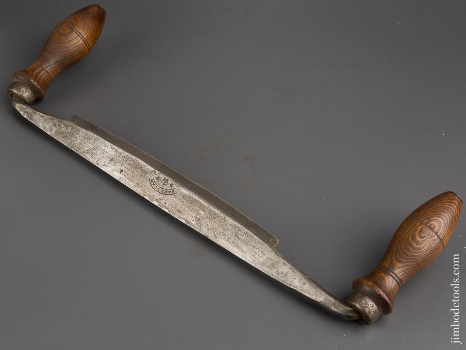 RARE 18th Century JAMES CAM Nine inch Draw Knife - 83737