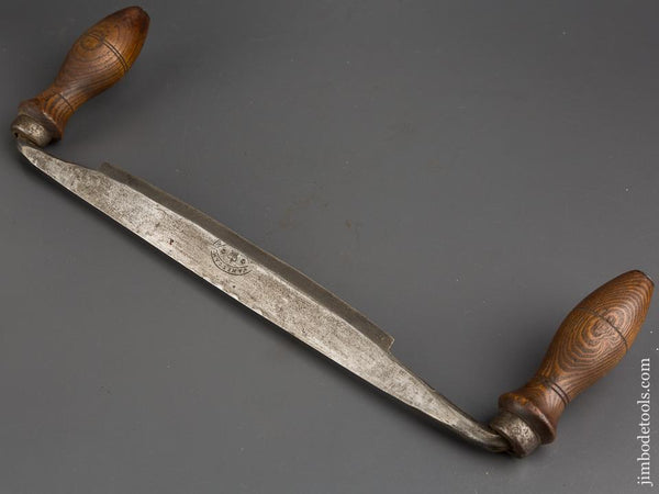 RARE 18th Century JAMES CAM Nine inch Draw Knife - 83737