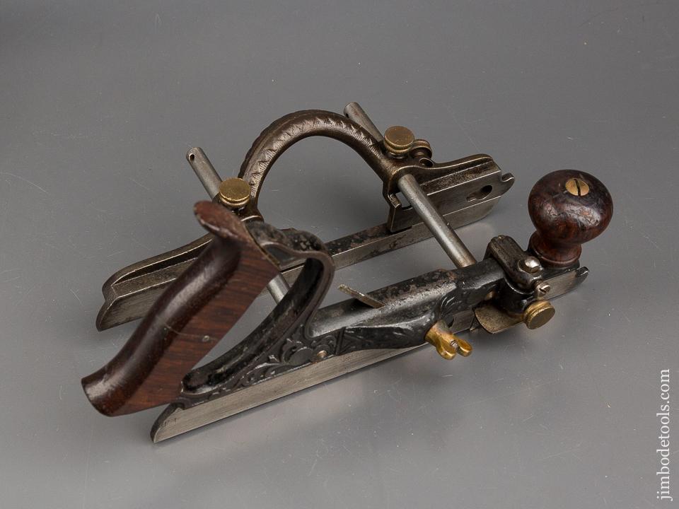 STANLEY No. 46 Type Two Combination Plane circa 1874 with Ten Cutters - 83740