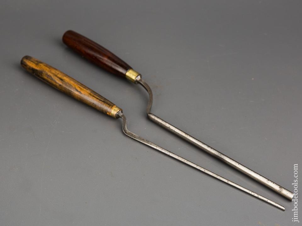 Two MARPLES Crank Neck Gouges - 83748