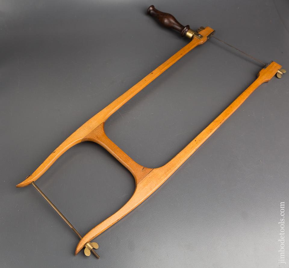 Near Mint! Patented December 13, 1870 SORRENTO WOODCARVING CO BOSTON Bow Saw - 83751