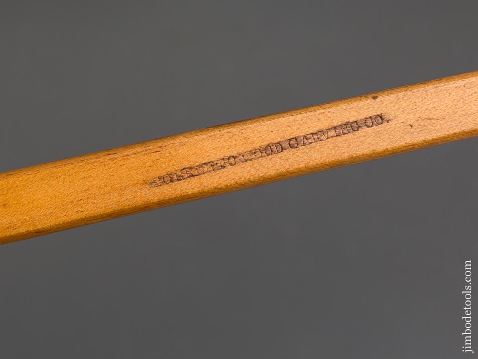 Near Mint! Patented December 13, 1870 SORRENTO WOODCARVING CO BOSTON Bow Saw - 83751
