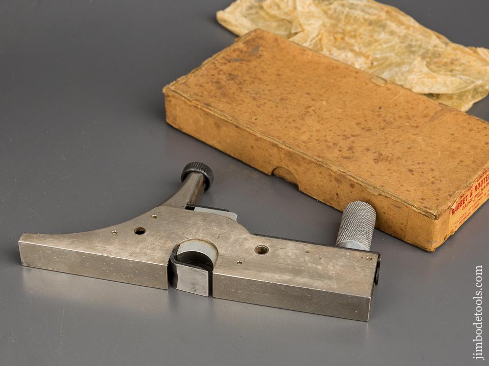 UP-TO-DATE no. 736 Rabbet & Router Plane NEAR MINT in Original Box - 83760