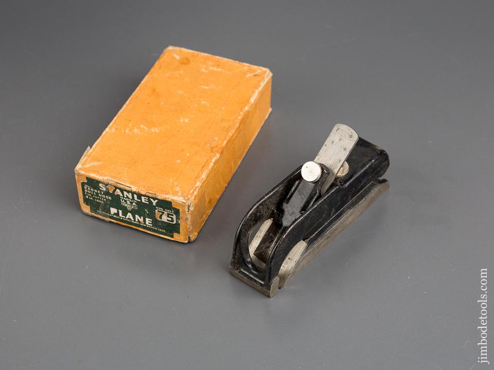 STANLEY No. 75 Rabbet Plane in Original Box SWEETHEART - 83770