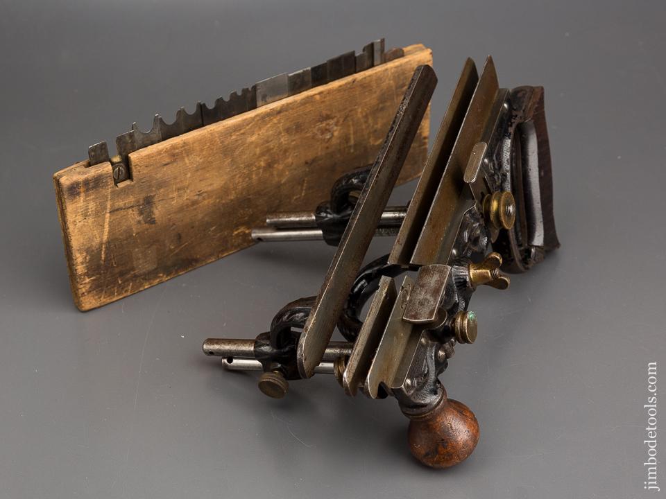 ill 　45本セット STANLEY No. 45 Combination Plane Type One circa 1884 with 18