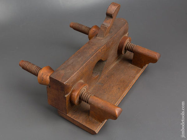 RARE Screw Arm Moving Filletster Plane by M. COPELAND circa 1822-55 EXTRA FINE - 83791