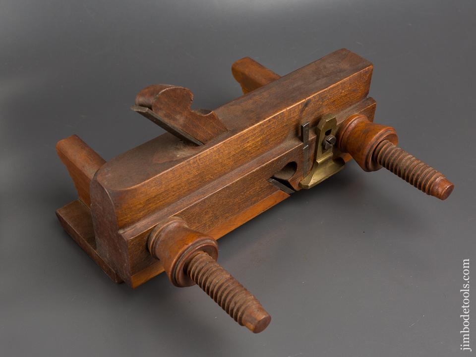 RARE Screw Arm Moving Filletster Plane by M. COPELAND circa 1822-55 EXTRA FINE - 83791
