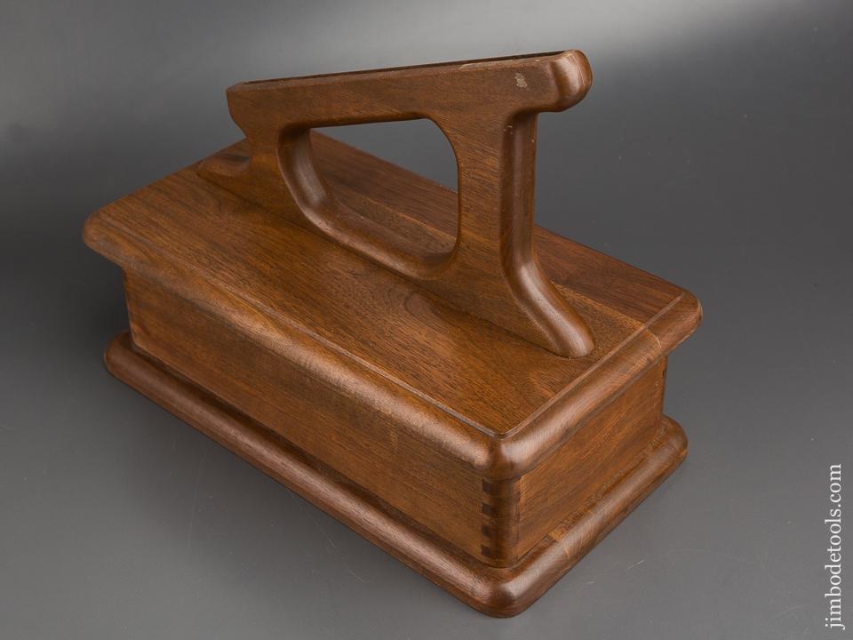 Wooden Plow Plane Stand with Box - 83808
