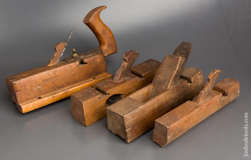 WORRALL Patent August 29, 1854 MULTIFORM MOULDING PLANE CO Plane with Four Bottoms and Handle - 83836R