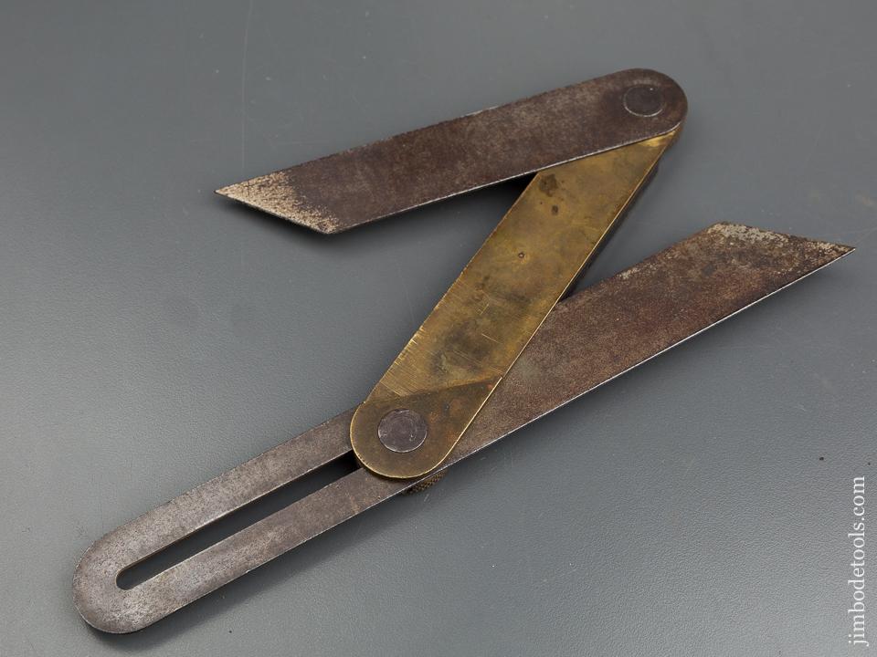 Rare! FRANKE WITTER Patent February 22, 1887 Ten inch Double Bevel Gauge - 83839R
