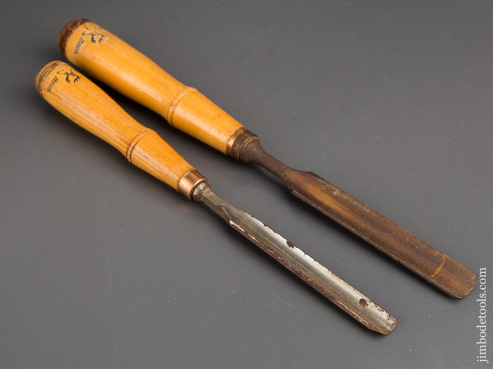 Pair of BUCK Gouges 3/4 and 1/2 inch NEW OLD STOCK - 83876R – Jim Bode ...