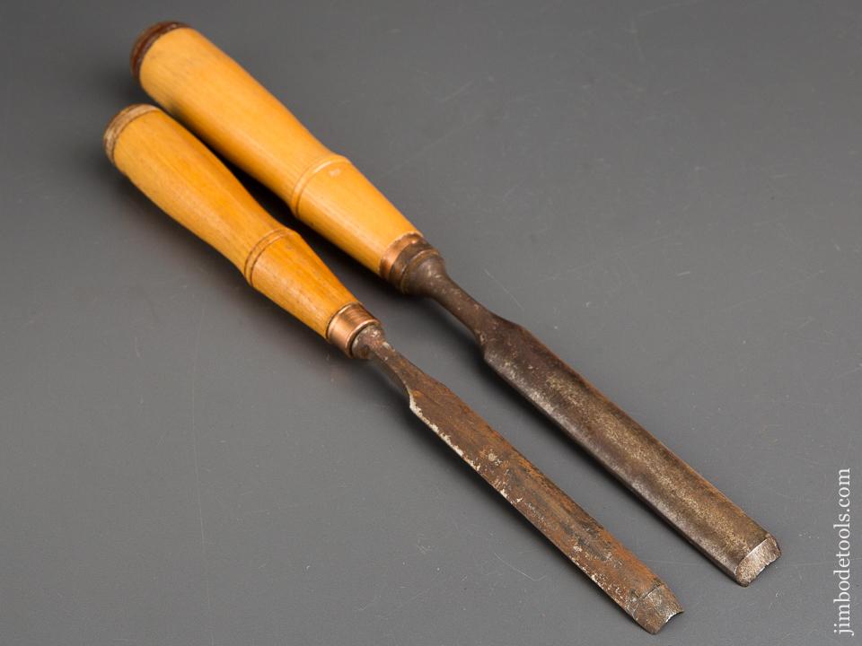 Pair of BUCK Gouges 3/4 and 1/2 inch NEW OLD STOCK - 83876R