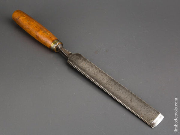 1 1/4 x 15 1/2 inch Boxwood Handled MARPLES No. 3 Sweep Gouge - 83885R