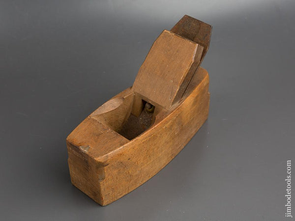 Eight inch Beech W. GREENSLADE BRISTOL Smooth Plane circa 182846 FINE - 83907