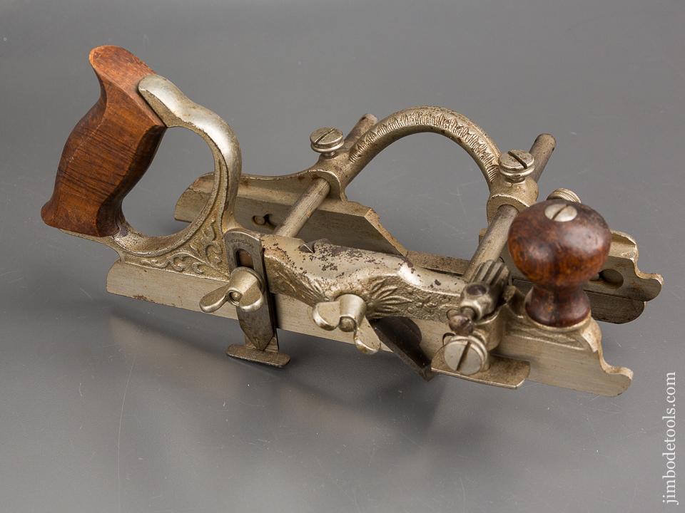 STANLEY No. 46 Skew Cutter Combination Plane Type 7nFINE & COMPLETE with Wraparound Depth Stop and 12 Cutters - 83915