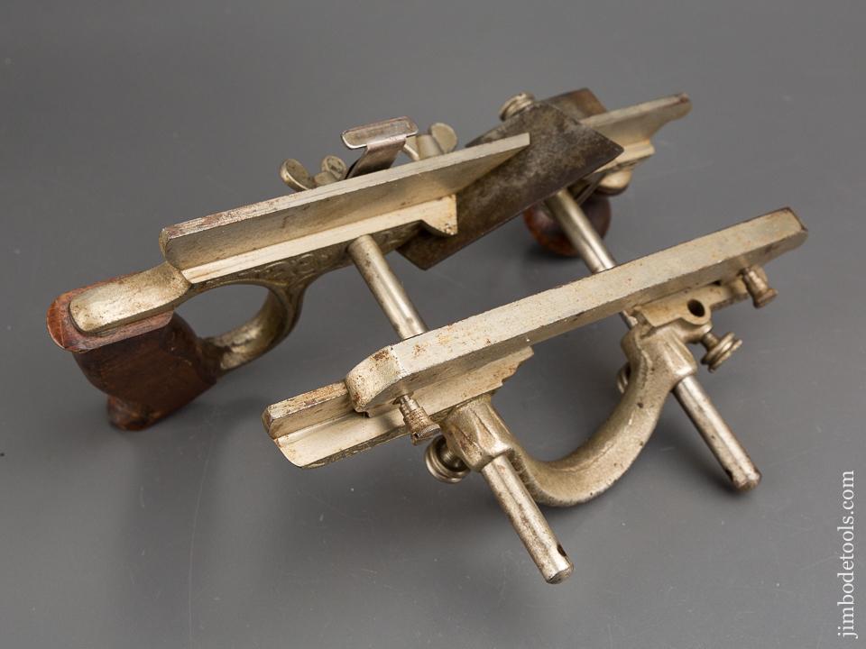 STANLEY No. 46 Skew Cutter Combination Plane Type 7nFINE & COMPLETE with Wraparound Depth Stop and 12 Cutters - 83915