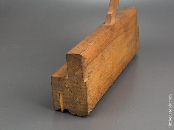 1 7/8 inch Wide T. TURNER SHEFFIELD Crispy Complex Moulding Plane circa 1841-1912 EXTRA FINE - 83929