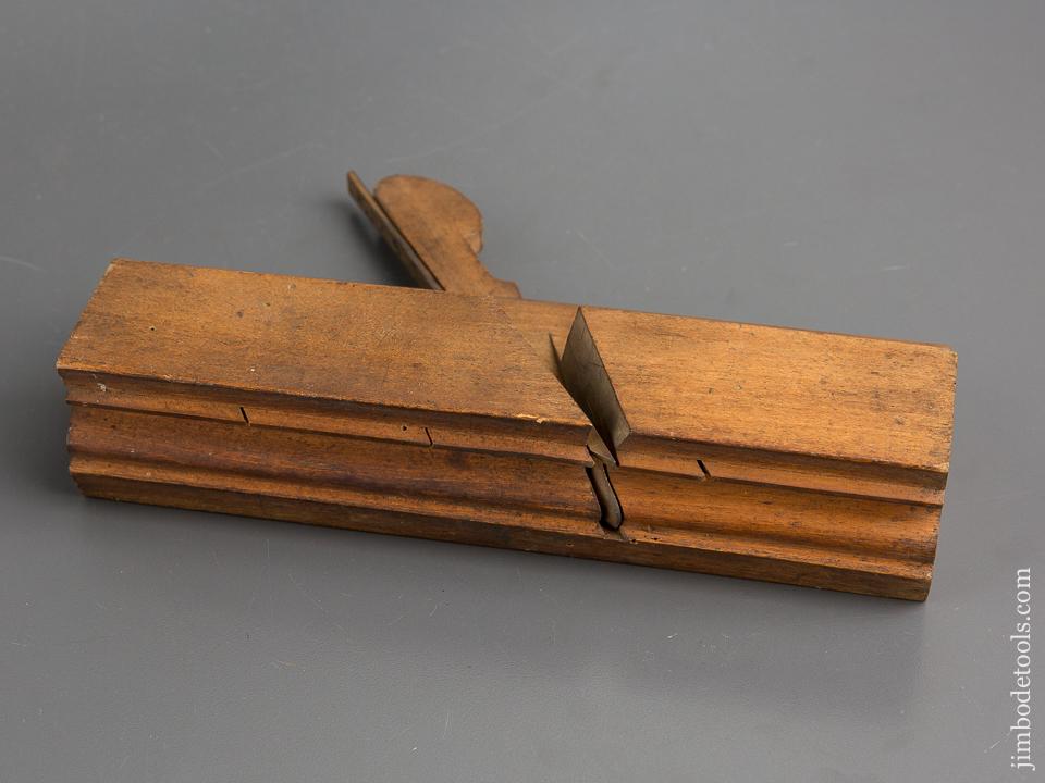 1 7/8 inch Wide T. TURNER SHEFFIELD Crispy Complex Moulding Plane circa 1841-1912 EXTRA FINE - 83929