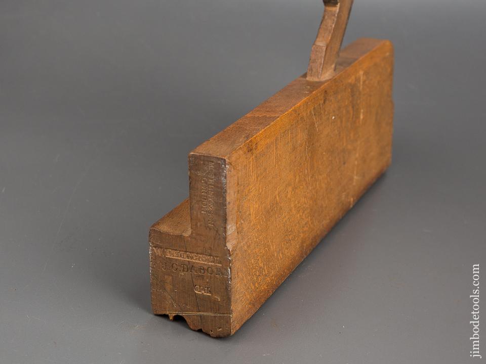 1 3/4 inch Wide MOSELEY & SON LONDON Crispy Complex Moulding Plane circa 1819-30 EXTRA FINE - 83931